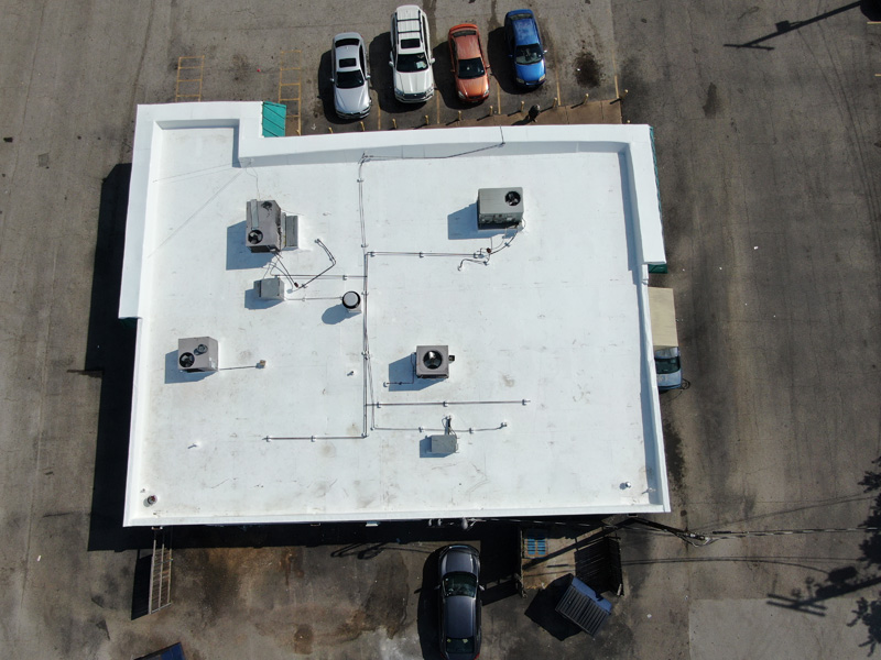 Platinum Contracting Flat Roof Installation DFW