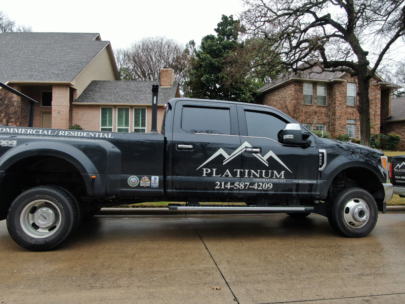 DJI_0359-(1) Company Truck in front of project